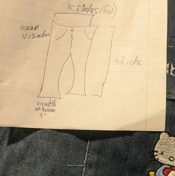 NWT Hello Kitty Jeans XL - Picture 5 of 5